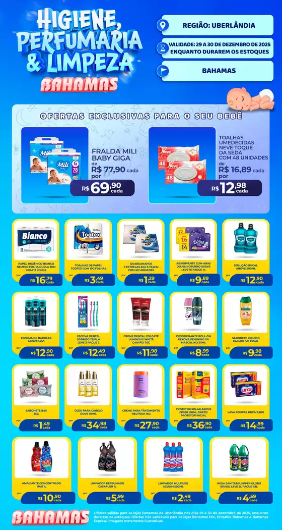 Catálogo Bahamas Supermercados em Canoas |  Higiene e Limpeza  | 2025-12-29T00:00:00.000Z - 2025-12-30T00:00:00.000Z