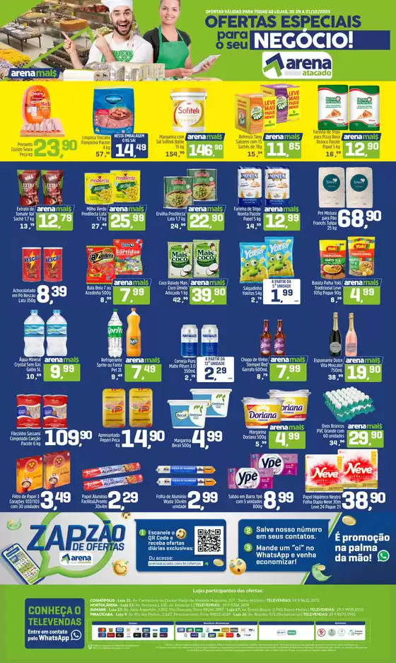 Catálogo Arena Atacado em Sete Lagoas | Jornal ofertas | 2025-12-29T00:00:00.000Z - 2025-12-31T00:00:00.000Z