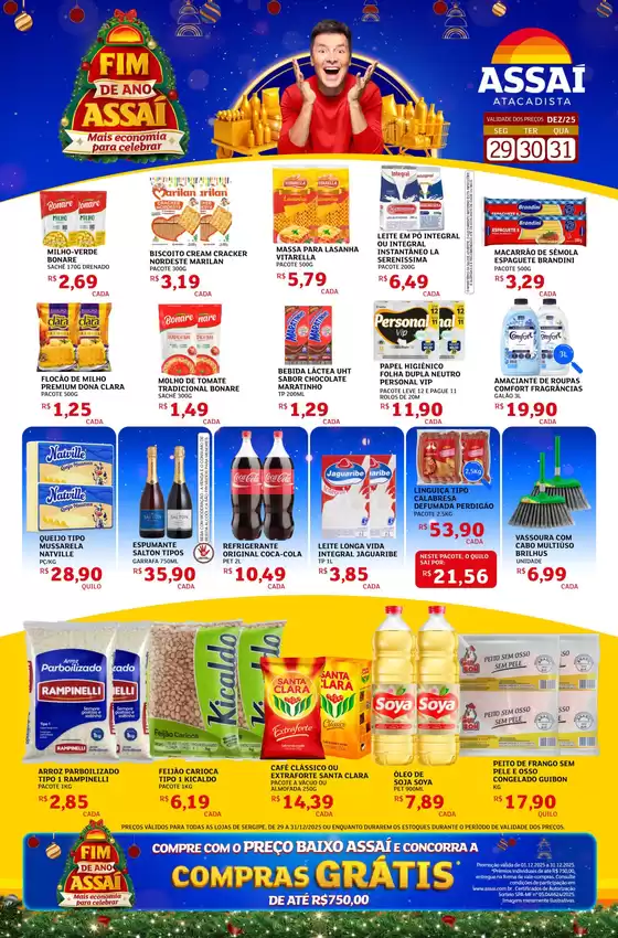 Catálogo Assaí Atacadista | Pechinchas e ofertas atuais | 2025-12-29T00:00:00.000Z - 2025-12-31T00:00:00.000Z