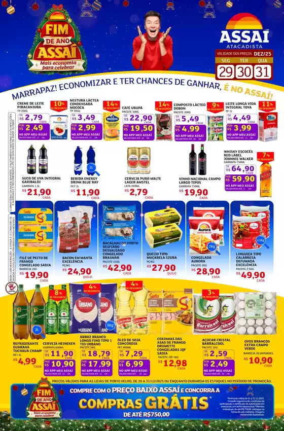 Catálogo Assaí Atacadista | Melhores ofertas para compradores econômicos | 2025-12-29T00:00:00.000Z - 2025-12-31T00:00:00.000Z