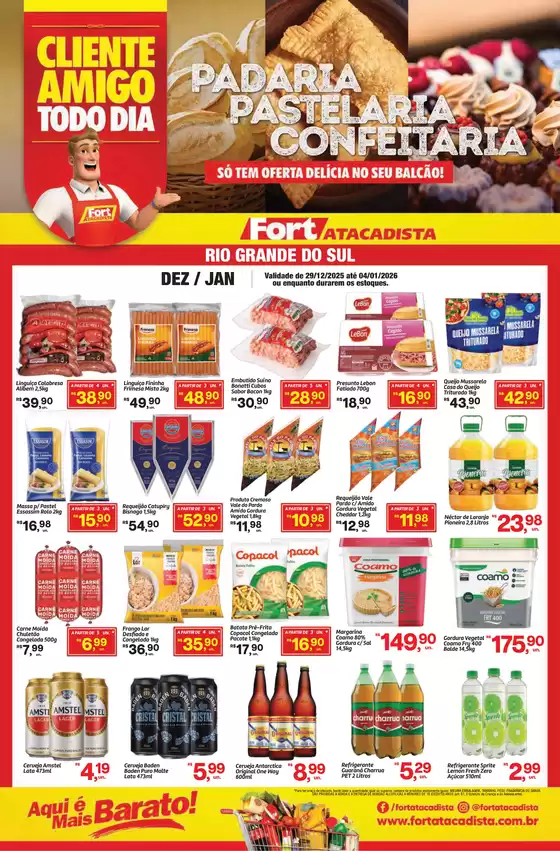 Catálogo Fort Atacadista | RS Fort FOOD Pastelaria Padaria Confeitaria 29 | 2025-12-29T00:00:00.000Z - 2026-01-04T00:00:00.000Z