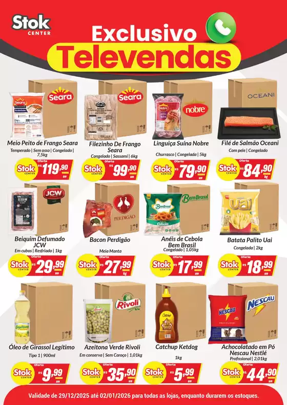 Catálogo Stok Center | 51454 STOK TELEVENDAS ENCARTE 29.12 A 03.01.2026 TODAS AS LOJAS min | 2025-12-29T00:00:00.000Z - 2026-01-02T00:00:00.000Z