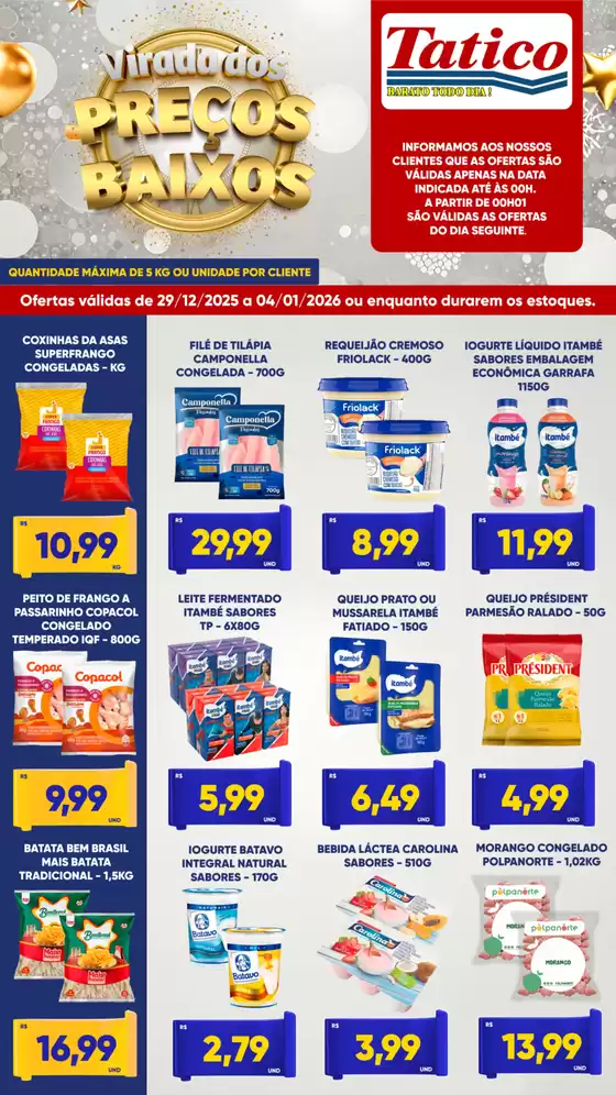 Catálogo Tatico | Nossas melhores ofertas para você | 2025-12-29T00:00:00.000Z - 2026-01-04T00:00:00.000Z