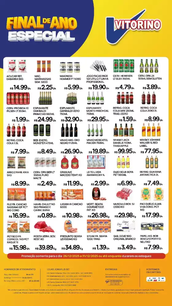 Catálogo Supermercado Vitorino | Final De Ano Especial | 2025-12-29T00:00:00.000Z - 2025-12-31T00:00:00.000Z