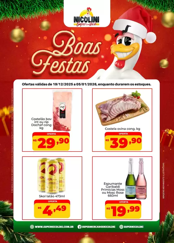 Catálogo Super Nicolini | Boas Festas  | 2025-12-29T00:00:00.000Z - 2026-01-05T00:00:00.000Z