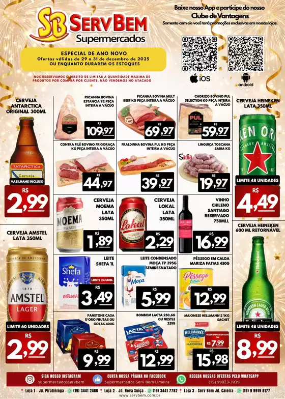 Catálogo ServBem em Juiz de Fora | Ofertas ServBem | 2025-12-29T00:00:00.000Z - 2025-12-31T00:00:00.000Z