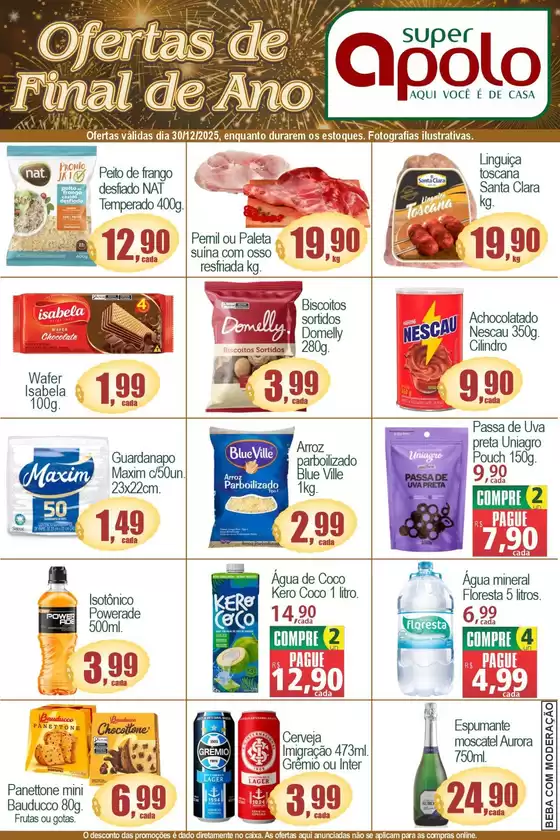 Catálogo Super Apolo em Sorocaba | Encarte Super Apolo | 2025-12-30T00:00:00.000Z - 2025-12-30T00:00:00.000Z