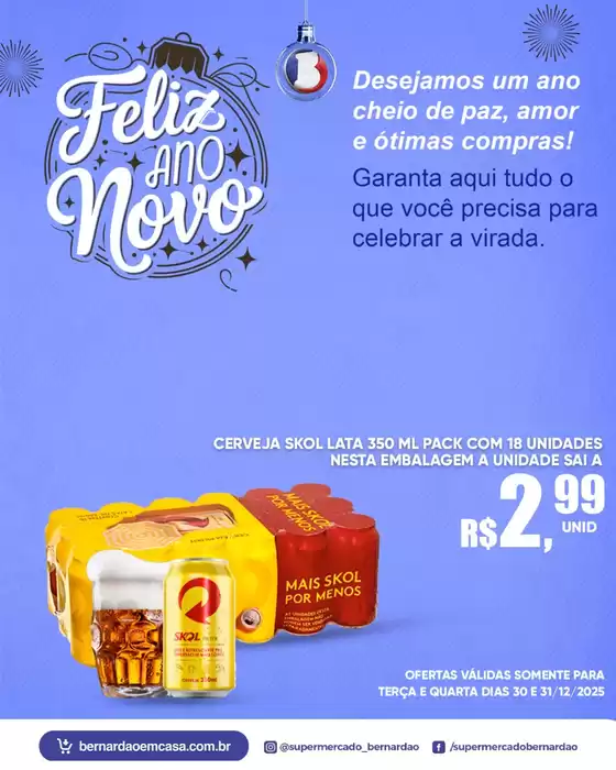 Catálogo Supermercado Bernardão em Fortaleza | Encarte Supermercado Bernardão | 2025-12-30T00:00:00.000Z - 2025-12-31T00:00:00.000Z
