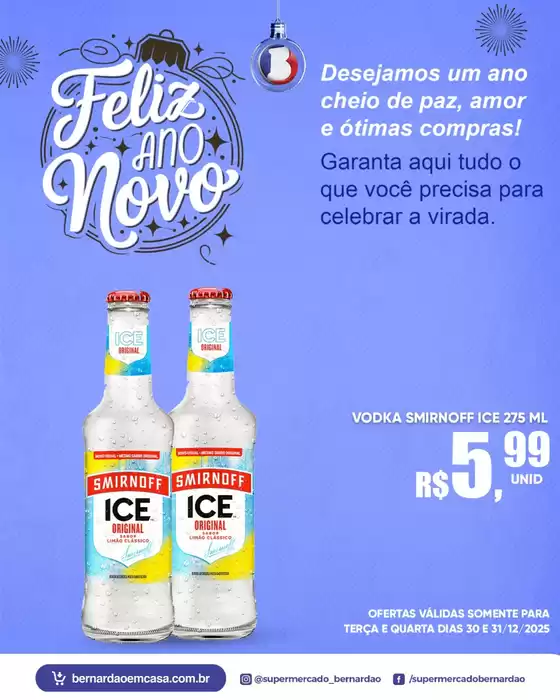 Catálogo Supermercado Bernardão em Fortaleza | Grandes descontos em produtos selecionados | 2025-12-30T00:00:00.000Z - 2025-12-31T00:00:00.000Z