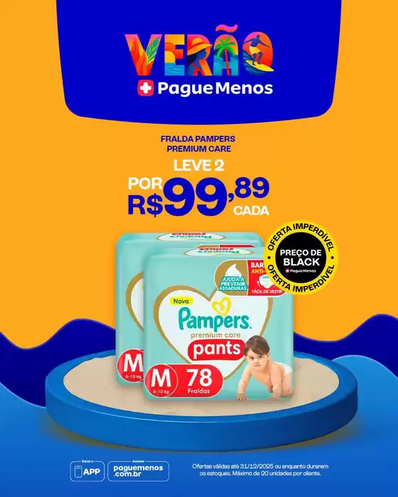 Catálogo Farmácias Pague Menos em Criciúma | Encarte Farmácias Pague Menos | 2025-12-30T00:00:00.000Z - 2025-12-31T00:00:00.000Z