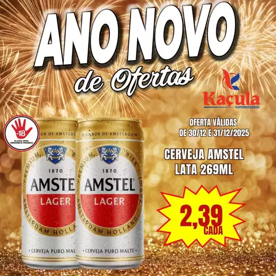 Catálogo Kaçula Supermercados em Pindamonhangaba | Ofertas para caçadores de pechinchas | 2025-12-30T00:00:00.000Z - 2025-12-31T00:00:00.000Z