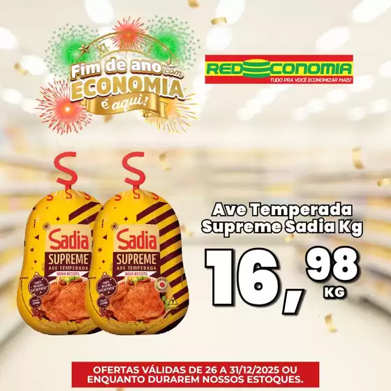 Catálogo Rede Economia em Santa Gertrudes | Ofertas para caçadores de pechinchas | 2025-12-26T00:00:00.000Z - 2025-12-31T00:00:00.000Z