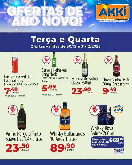 Catálogo Akki Atacadista em Santo André | Ofertas exclusivas e pechinchas | 2025-12-30T00:00:00.000Z - 2025-12-31T00:00:00.000Z