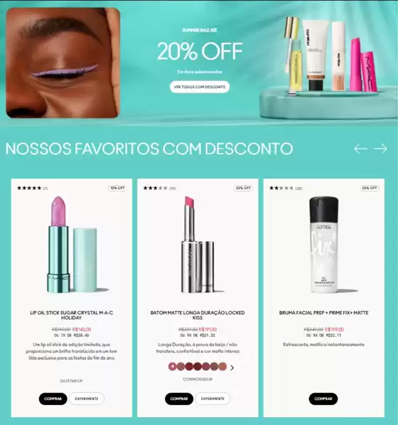 Catálogo MAC Cosmetics em Barueri | Nossos favoritos com desconto ! | 2025-12-31T00:00:00.000Z - 2026-01-10T00:00:00.000Z
