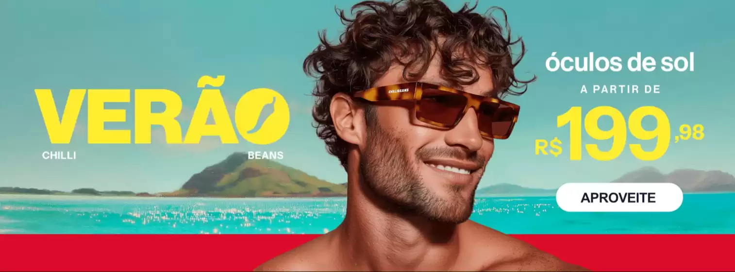 Catálogo Chilli Beans em Contagem | Oculos de sol a partir R$ 199,98 . | 2025-12-31T00:00:00.000Z - 2026-01-11T00:00:00.000Z