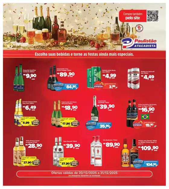 Catálogo Paulistão Atacadista em Carmo do Cajuru | Nossas melhores ofertas para você | 2025-12-20T00:00:00.000Z - 2025-12-31T00:00:00.000Z