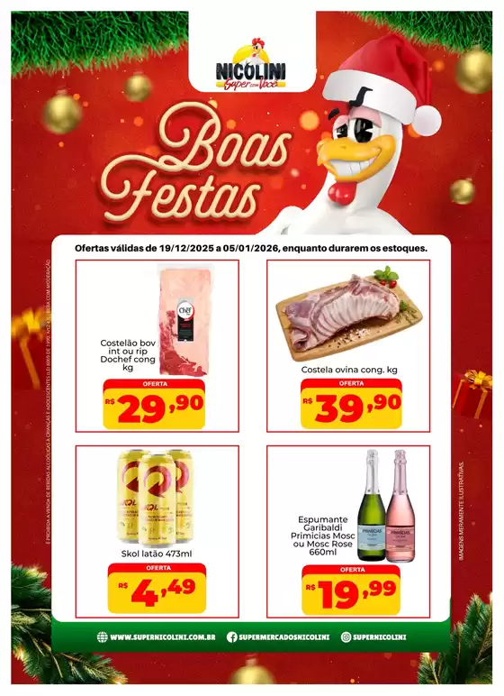 Catálogo Super Nicolini em Carmo do Cajuru | Encarte Super Nicolini | 2025-12-19T00:00:00.000Z - 2026-01-05T00:00:00.000Z