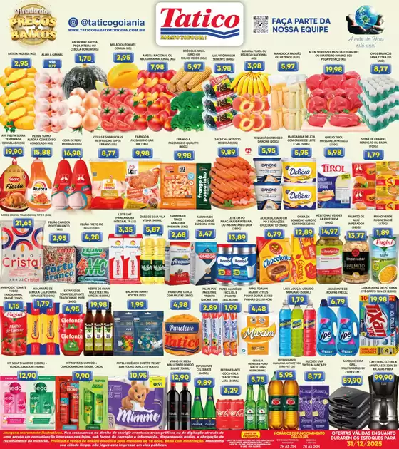 Catálogo Tatico em Carmo do Cajuru | Encarte Tatico | 2025-12-31T00:00:00.000Z - 2025-12-31T00:00:00.000Z