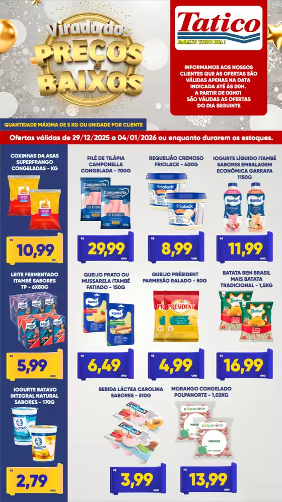 Catálogo Tatico em Carmo do Cajuru | Nossas melhores pechinchas | 2025-12-29T00:00:00.000Z - 2026-01-04T00:00:00.000Z