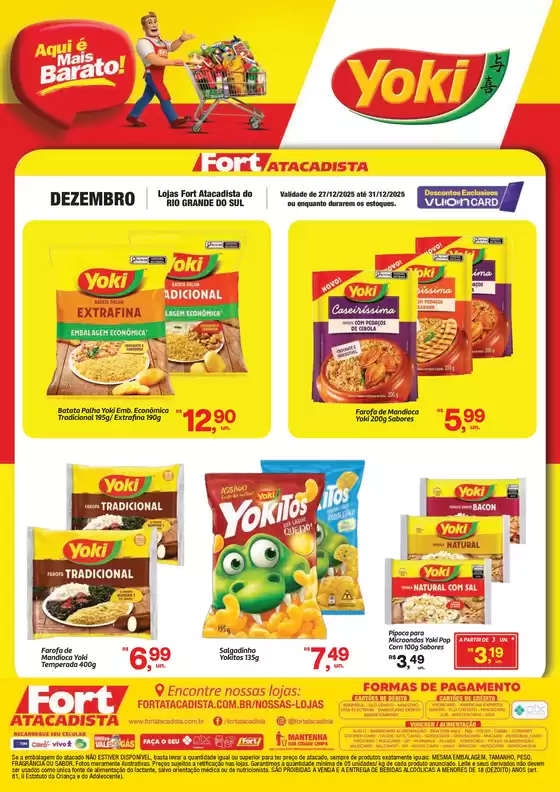 Catálogo Fort Atacadista em Sumaré | RS Fort General Mills 27 a 31 DEZ 25 | 2025-12-27T00:00:00.000Z - 2025-12-31T00:00:00.000Z