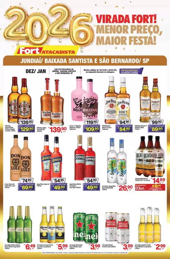 Catálogo Fort Atacadista em Sumaré | SP Fort Especial Líquida Fim de Ano 19 DEZ a 04 JAN 26 | 2025-12-19T00:00:00.000Z - 2026-01-04T00:00:00.000Z