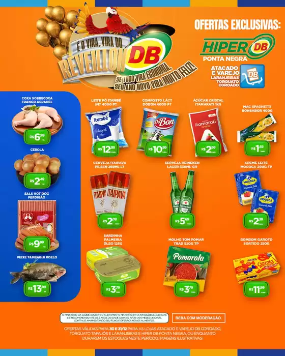 Catálogo DB Supermercados em Sumaré | E o Ano vai virar Réveillon  | 2025-12-31T00:00:00.000Z - 2025-12-31T00:00:00.000Z