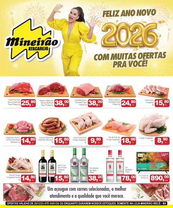 Catálogo Mineirão Atacarejo em Barueri | MINEIRAO ATACAREJO IRECE 29.12 A 04.01 | 2025-12-29T00:00:00.000Z - 2026-01-04T00:00:00.000Z