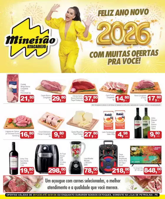 Catálogo Mineirão Atacarejo em Barueri | MINEIRAO ATACAREJO PETROLINA 29 .12 A 04.01 | 2025-12-29T00:00:00.000Z - 2026-01-04T00:00:00.000Z