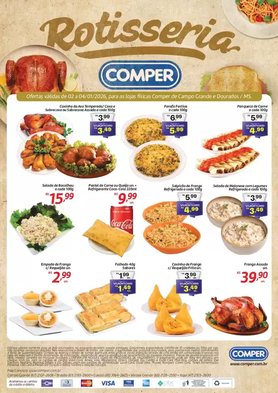 Catálogo Comper em Sorocaba | Rotisseria | 2026-01-02T00:00:00.000Z - 2026-01-04T00:00:00.000Z