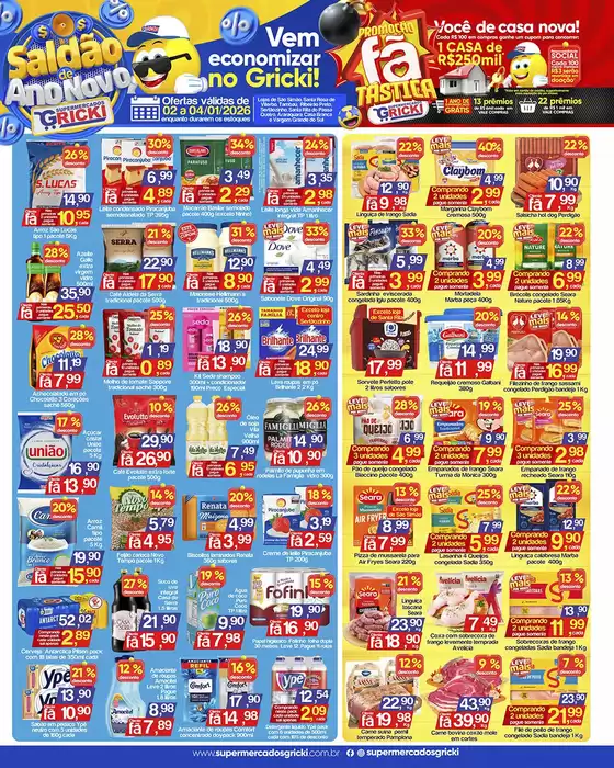Catálogo Supermercados Gricki em Sorocaba | Encarte Supermercados Gricki | 2026-02-04T00:00:00.000Z - 2026-04-01T00:00:00.000Z