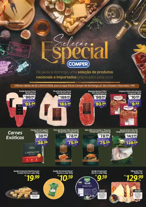 Catálogo Comper em Sorocaba | Seleções Especiais | 2026-01-02T00:00:00.000Z - 2026-01-04T00:00:00.000Z