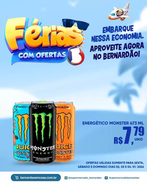 Catálogo Supermercado Bernardão em São Paulo | Encarte Supermercado Bernardão | 2026-01-02T00:00:00.000Z - 2026-01-04T00:00:00.000Z