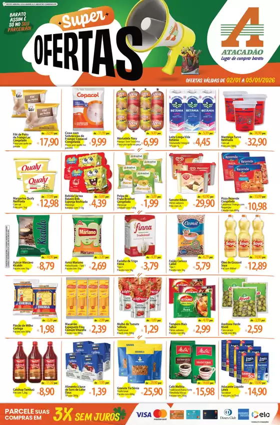 Catálogo Atacadão em Nova Iguaçu | Ofertas especiais para você | 2026-01-02T00:00:00.000Z - 2026-01-05T00:00:00.000Z