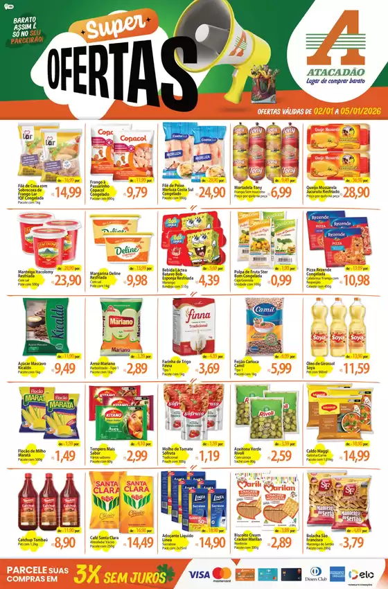 Catálogo Atacadão em Nova Iguaçu | Ofertas exclusivas | 2026-01-02T00:00:00.000Z - 2026-01-05T00:00:00.000Z