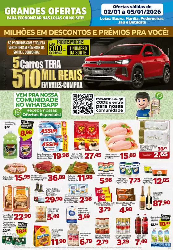 Catálogo Confiança Supermercados em Duque de Caxias | Tabloide rede 0201 2026 WPP | 2026-01-02T00:00:00.000Z - 2026-01-05T00:00:00.000Z
