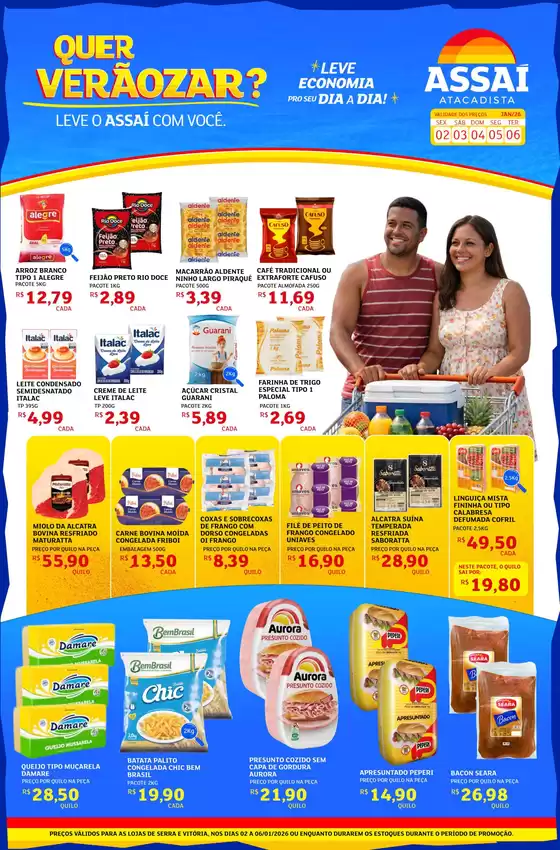 Catálogo Assaí Atacadista em Nova Iguaçu | Pechinchas e ofertas atuais | 2026-01-02T00:00:00.000Z - 2026-01-06T00:00:00.000Z