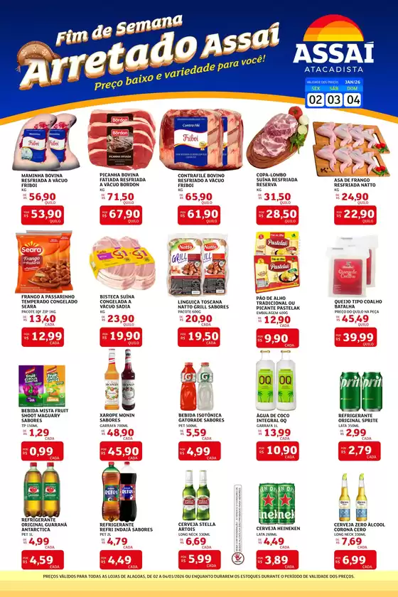 Catálogo Assaí Atacadista em Birigui | Novas ofertas para descobrir | 2026-01-02T00:00:00.000Z - 2026-01-04T00:00:00.000Z