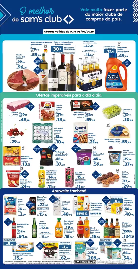 Catálogo Sam's Club em Porto Alegre | Ofertas exclusivas e pechinchas | 2026-01-02T00:00:00.000Z - 2026-01-05T00:00:00.000Z