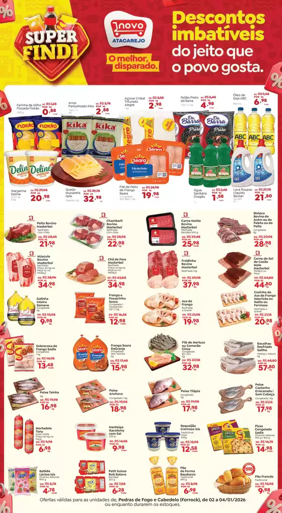 Catálogo Novo Atacarejo em São Paulo | Ofertas para caçadores de pechinchas | 2026-01-02T00:00:00.000Z - 2026-01-04T00:00:00.000Z