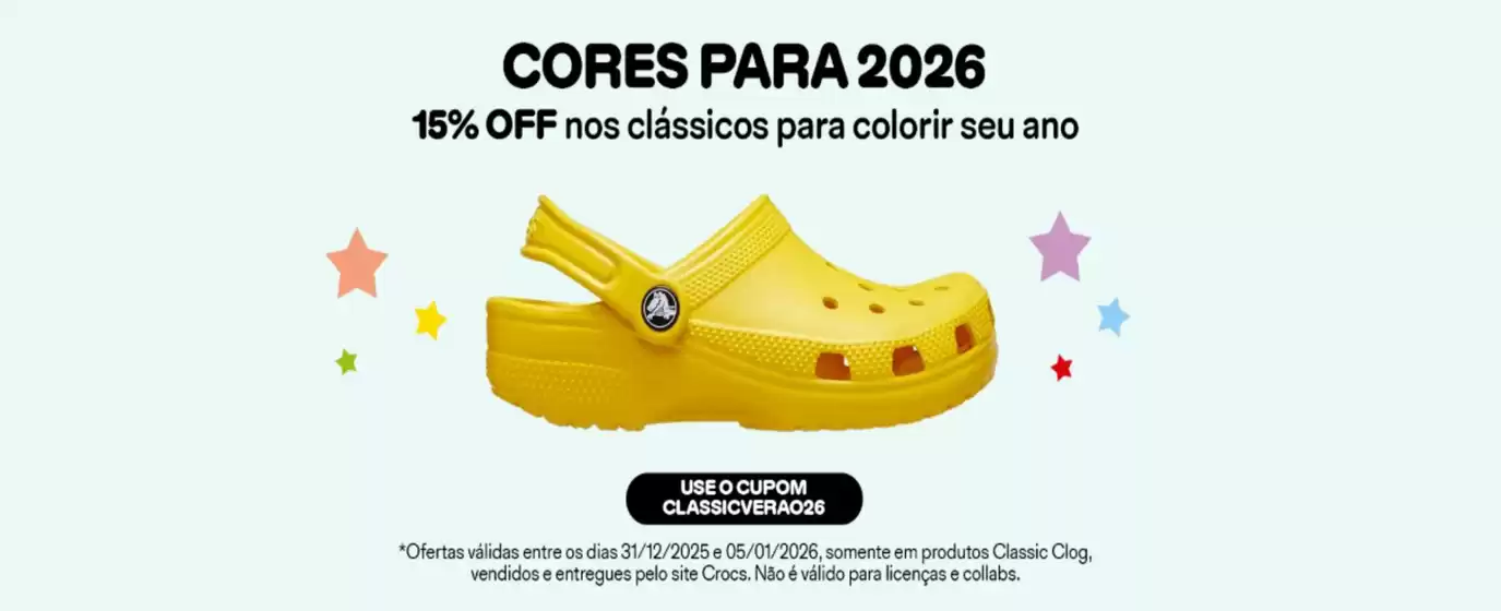 Catálogo Crocs | Ofertas Crocs | 2026-01-05T00:00:00.000Z - 2026-01-05T00:00:00.000Z