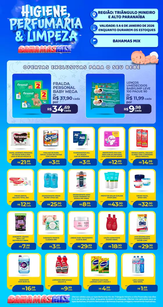Catálogo Bahamas Mix em Guarulhos | Ótima oferta para todos os clientes | 2026-01-05T00:00:00.000Z - 2026-01-06T00:00:00.000Z