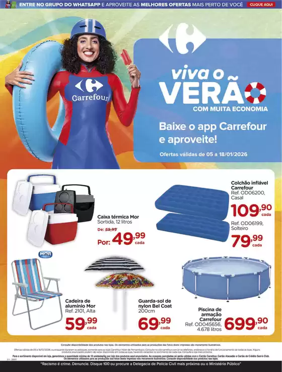 Catálogo Carrefour em Novo Hamburgo | Ofertas para caçadores de pechinchas | 2026-01-05T00:00:00.000Z - 2026-01-18T00:00:00.000Z