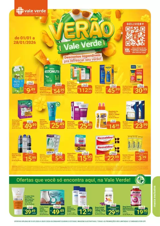 Catálogo Farmácias Vale Verde em Santo André | Ótima oferta para todos os clientes | 2026-01-01T00:00:00.000Z - 2026-01-28T00:00:00.000Z