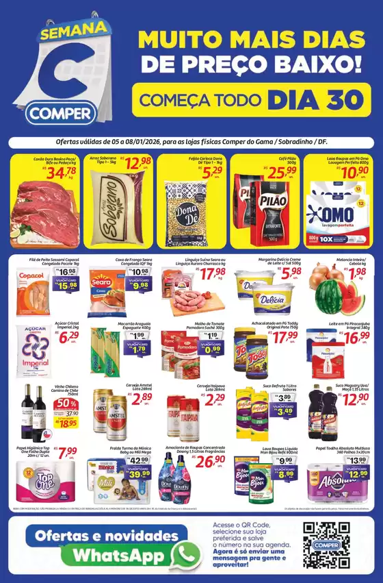 Catálogo Comper em Nova Iguaçu | Ótima oferta para caçadores de pechinchas | 2026-01-05T00:00:00.000Z - 2026-01-08T00:00:00.000Z