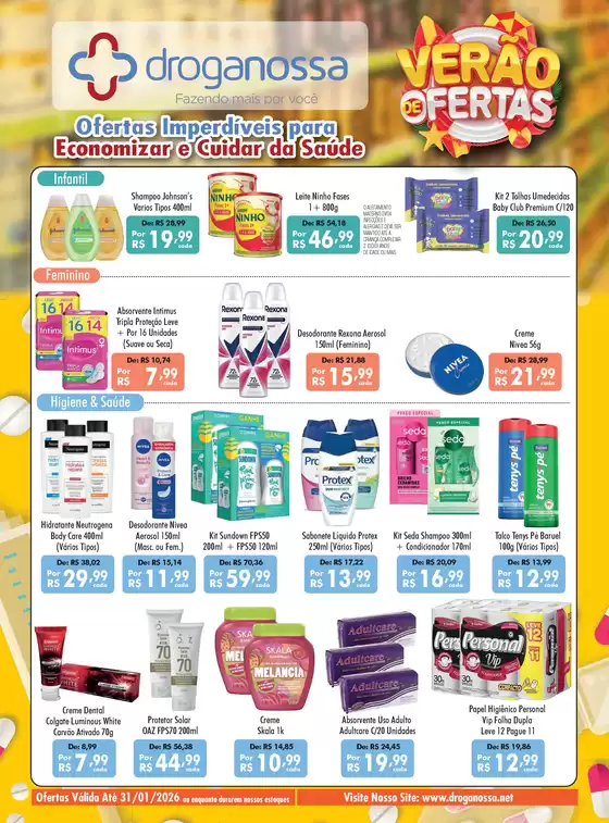Catálogo Droga Nossa em São Bento do Sul | Encarte Droga Nossa | 2026-01-03T00:00:00.000Z - 2026-01-31T00:00:00.000Z