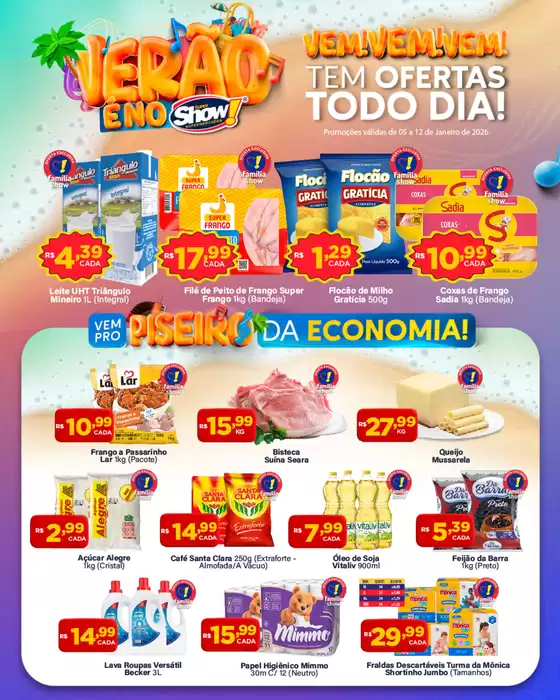 Catálogo Super Show em Bauru | Encarte Super Show | 2026-01-05T00:00:00.000Z - 2026-01-12T00:00:00.000Z