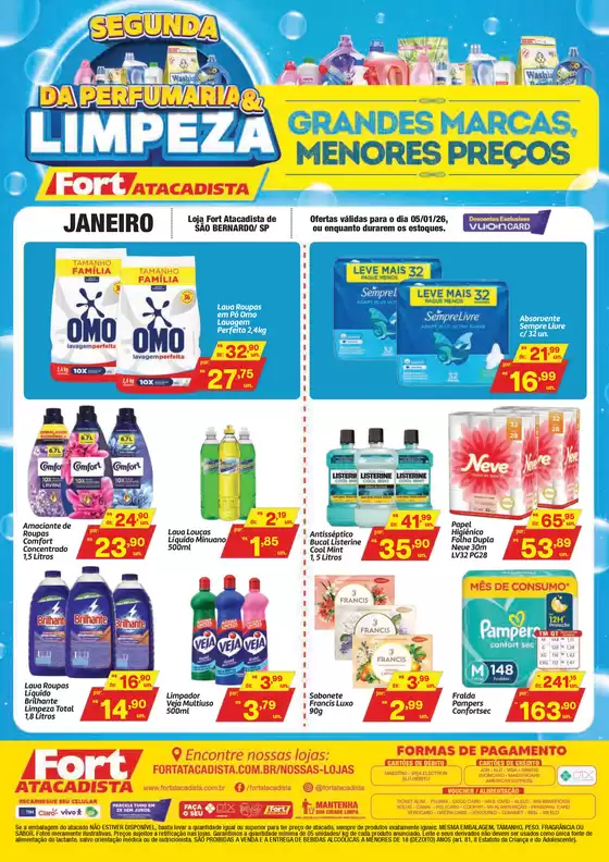 Catálogo Fort Atacadista em Itapevi | SP Fort Perfumaria e Limpeza 05 JAN 26 | 2026-01-05T00:00:00.000Z - 2026-01-05T00:00:00.000Z