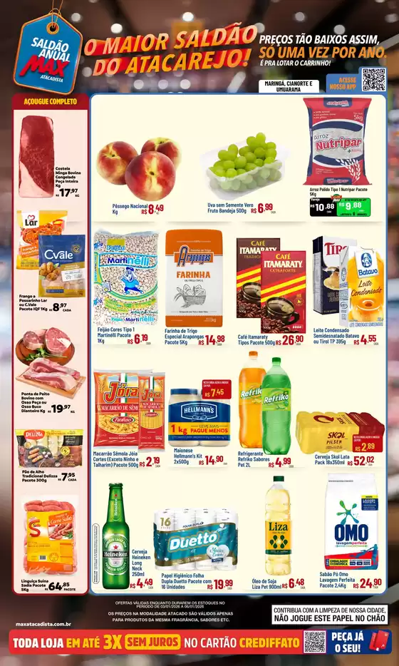 Catálogo Max Atacadista em Fortaleza | Ótima oferta para todos os clientes | 2026-03-01T00:00:00.000Z - 2026-06-01T00:00:00.000Z