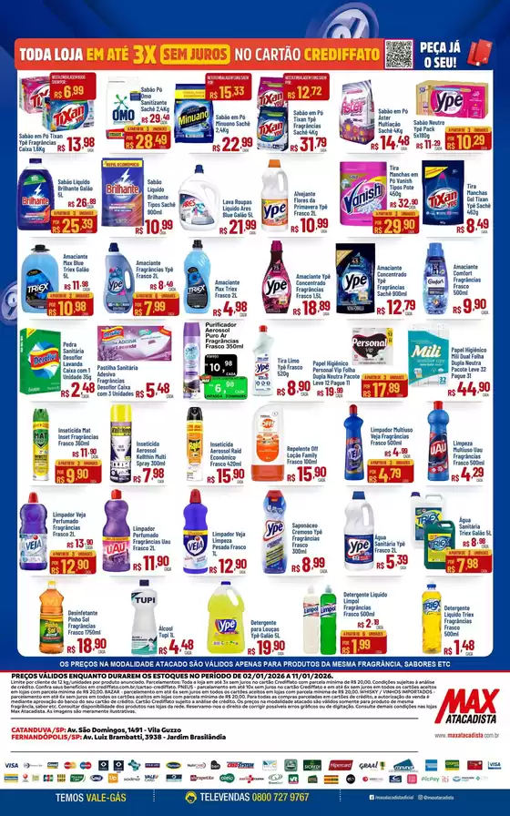 Catálogo Max Atacadista em Fortaleza | Descontos e promoções | 2026-02-01T00:00:00.000Z - 2026-11-01T00:00:00.000Z