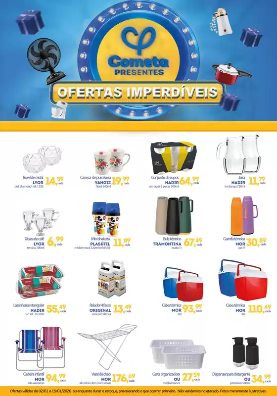 Catálogo Cometa Supermercados em Guarulhos | Ofertas Imperdíveis | 2026-01-05T00:00:00.000Z - 2026-01-15T00:00:00.000Z